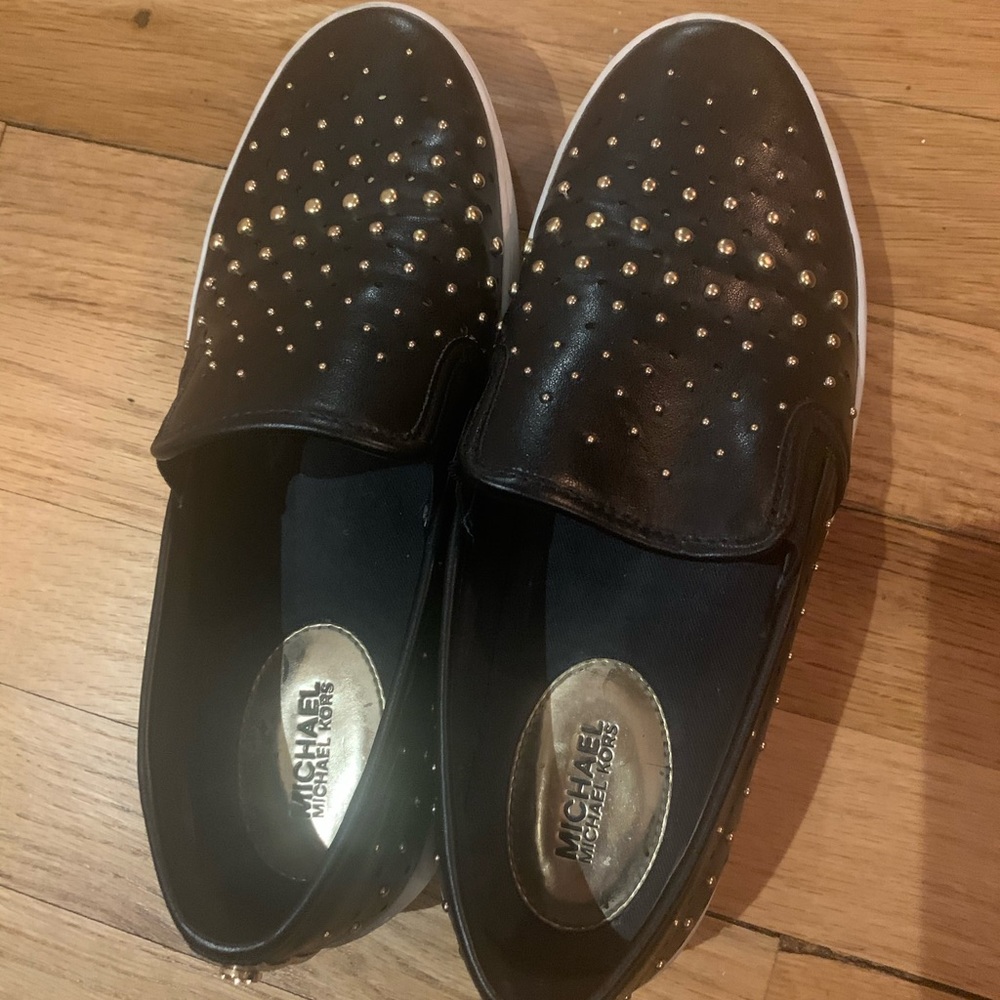 Michael Kors - awesome black/gold sneakers size 6